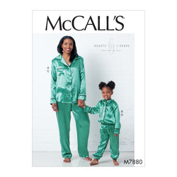 MCCALL'S MISSES'/CHILDREN'S/GIRLS' TOPS AND PANTS 7880