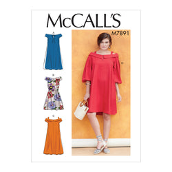 CLEARANCE • McCall's Pattern MISSES' DRESSES 7891