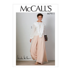 CLEARANCE • McCall's PATTERN MISSES' TOP AND PANTS 7911