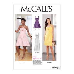 CLEARANCE • McCall's Pattern MISSES' SPECIAL OCCASION DRESSES 7954