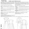 CLEARANCE • VOGUE PATTERN DRESS 8784