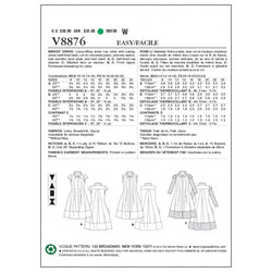 CLEARANCE • Vogue Pattern Women's Dress 8876
