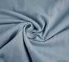 8 oz Washed Denim Fabric / Light Blue
