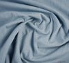 8 oz Washed Denim Fabric / Light Blue
