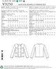 CLEARANCE • VOGUE PATTERN MISSES' LINED JACKET WITH PRINCESS SEAMS, POCKETS AND SELF FRINGE 9250