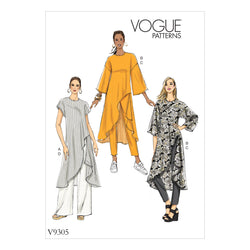 CLEARANCE • VOGUE SEWING PATTERN  MISSES' TUNIC AND PANTS V9305