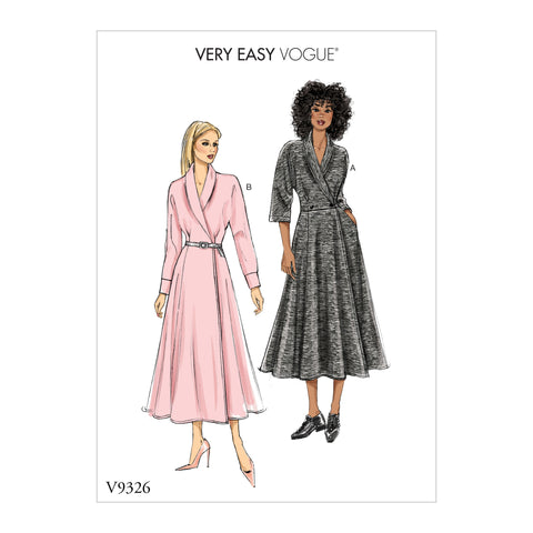 CLEARANCE • VOGUE PATTERN  Misses' - Misses' Petite Dress V9326