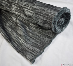 Brocade Fabric - Magic Dust Silver