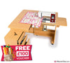 Horn Quilter's Delight Mk2 Sewing Machine Cabinet + FREE £100 VOUCHER