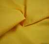 Plain Linen Blend Fabric - Lemon