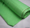 Plain Linen / Cotton Fabric - Lime Green