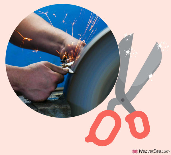 Bee Sharp Scissor Sharpening Service – WeaverDee.com