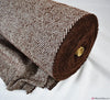 Wool Blend Fabric - Classic Herringbone Brown