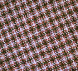 Wool Blend Fabric - Red Check