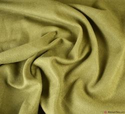 Wool Look Fabric - Olive