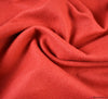Wool Look Fabric - Red