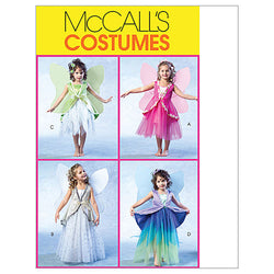 McCall's - M4887 Girls' Fairy Costumes - WeaverDee.com Sewing & Crafts - 1