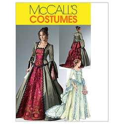 McCall's - M6097 Misses' Victorian Dress Costume - WeaverDee.com Sewing & Crafts - 1