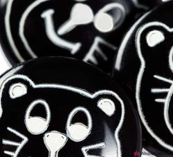 PRYM Teddy Bear's Face Buttons