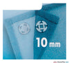 Prym - Press Studs (Sew-On) - Clear Plastic 10mm - Pack of 18 - WeaverDee.com Sewing & Crafts - 2