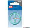 Prym - Fashion Buckle 30mm Round / Turquoise - WeaverDee.com Sewing & Crafts