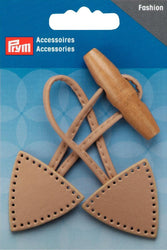 Prym - Toggle Button Leather Fixing Beige - WeaverDee.com Sewing & Crafts - 2