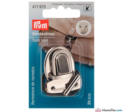 Prym - Tuck Lock Fastening - Silver - WeaverDee.com Sewing & Crafts - 1
