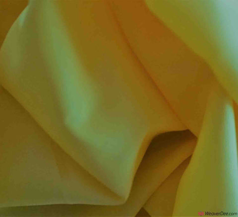 Dress Lining Fabric / Lemon Yellow