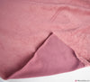 Alpine Sweatshirting Fleece Fabric (Cotton Blend) Dusky Pink