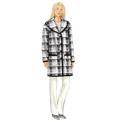 Butterick - B6107 Misses' Coat | Very Easy - WeaverDee.com Sewing & Crafts - 1