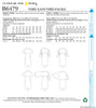 Butterick Pattern B6479 Misses' Pullover Dresses with Attached Capelets