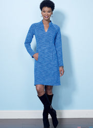 CLEARANCE • Butterick Pattern B6494 Misses' Knit Raglan Sleeve Tops & Dress, Vest & Pull-On Pants