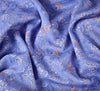 Linen Blend Fabric - Bali Floral - Lavender