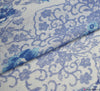 Powernet Rose Fabric - Blue