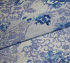 Powernet Rose Fabric - Blue