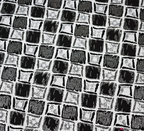 Brocade Fabric - Block Squares