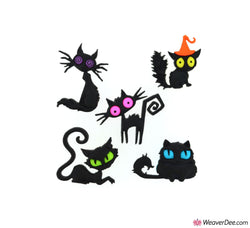 Dress It Up® Embellishment Buttons - Creeped Out Cats
