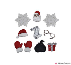 Dress It Up® Embellishment Buttons - Waiting For Santa