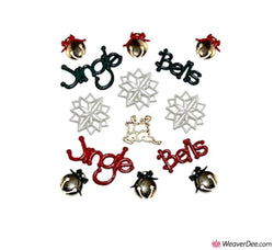 Dress It Up® Embellishment Buttons - Jingle Bells