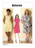 CLEARANCE • Butterick Pattern B6333 Shirtdress & Sash (Misses'/Miss Petite/Women's/Women Petite)