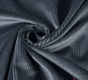 Corduroy Fabric - Dark Grey