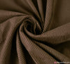 Corduroy Fabric - Chestnut Brown