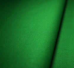 Plain Cotton Fabric / Emerald Green (60 Square)