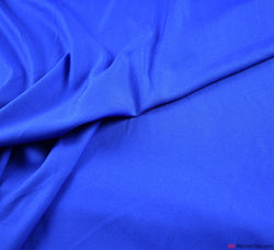 Royal Blue Crêpe Fabric