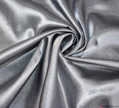 Crêpe Back Satin Fabric - Silver