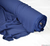 Double Georgette Fabric - Navy Blue