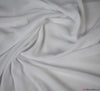 Double Georgette Fabric - White