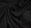 Double Georgette Fabric - Black