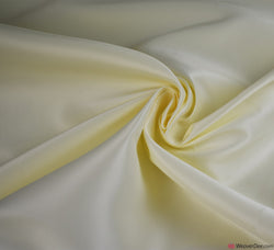 Duchesse Satin Fabric / Cream