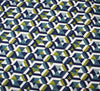 LIMITED STOCK Canvas Fabric - Geo Chains Navy